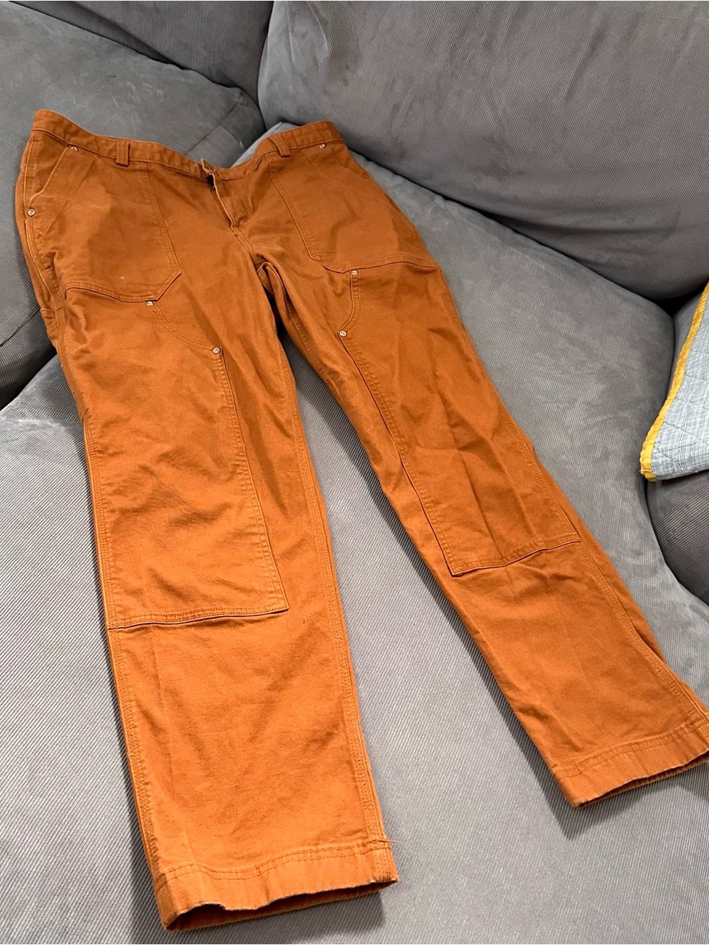 Duluth Trading Co. Utility Work Pants Womens 18x29 Double Knee Carpenter - Picture 2 of 10
